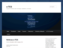 Tablet Screenshot of e-tcs.org